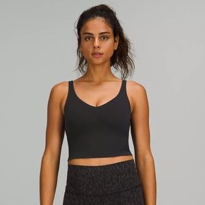 Black lululemon align tank top